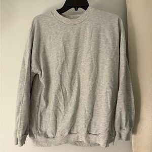 ASOS Light Gray Women's Crewneck Sweater